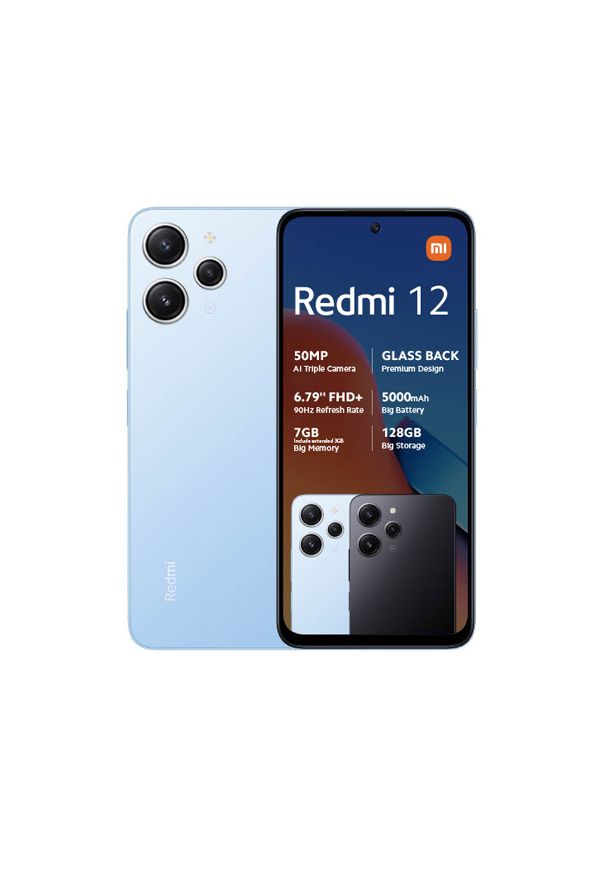 Xiaomi Redmi 12 128GB Dual Sim - Sky Blue