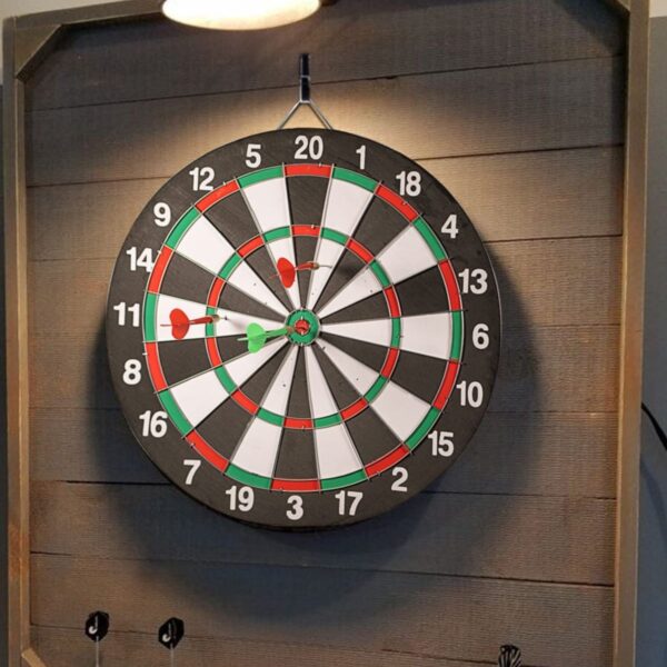 Dartboard With 6 Darts - 40 Cm - Image 2