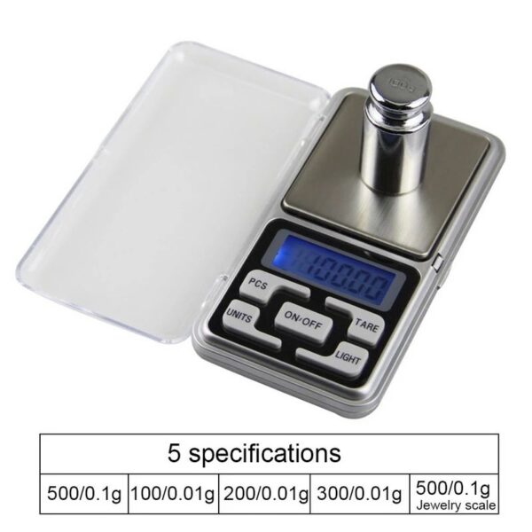 Mini Pocket Calibration 200G Digital Scale - Image 4